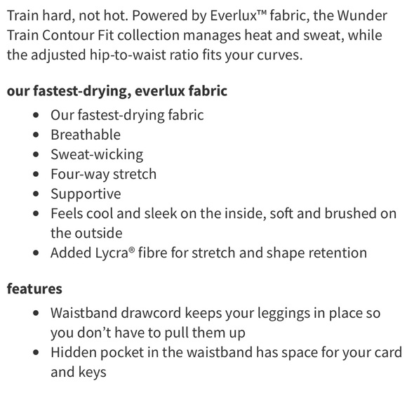 Lululemon Wunder Train Contour Fit
High-Rise Crop 23"
Palm Court - Picture 5 of 5